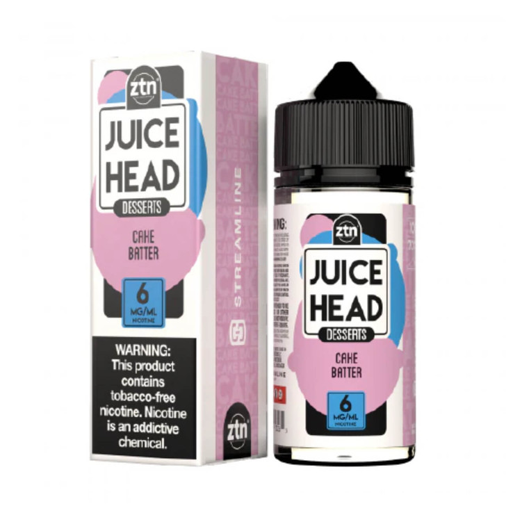 Juice Head Desserts ZTN Cake Batter 100ml E-Juice Wholesale | Juice Head Wholesale