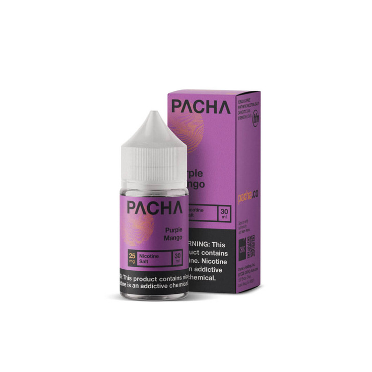 Pacha Syn Salts Purple Mango Synthetic Nicotine E-Juice 30ml Wholesale | Pacha Wholesale