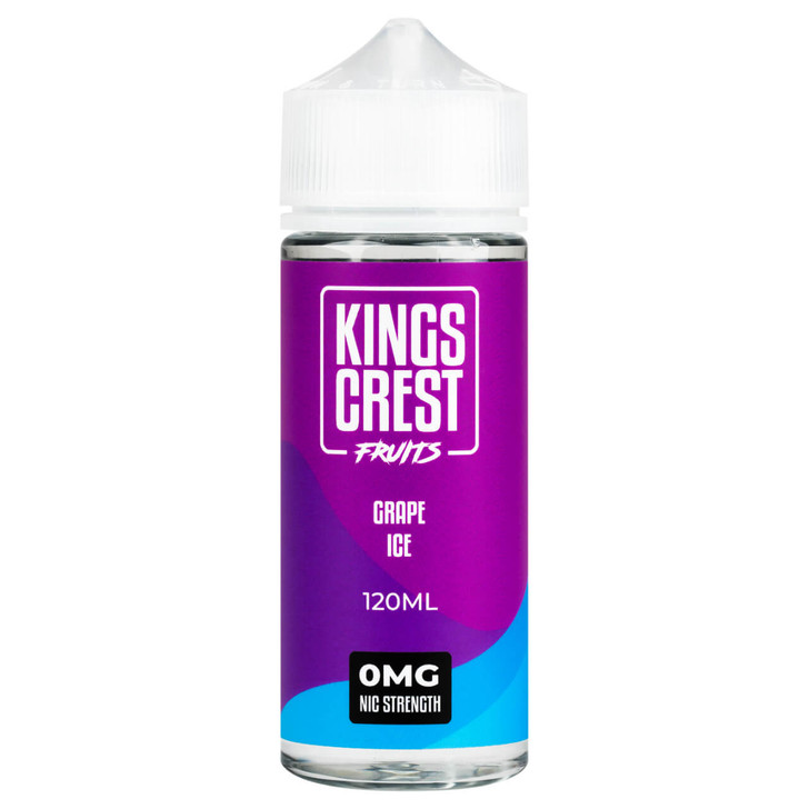 King's Crest Fruits Grape Ice 120ml E-Juice Wholesale | King's Crest Wholesale