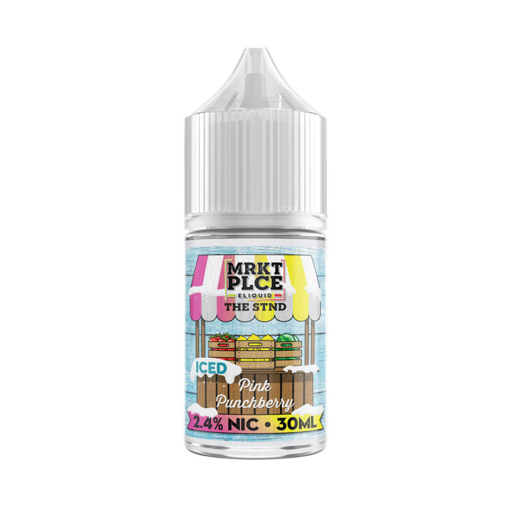 MRKTPLCE The Stnd Iced Pink Punchberry Salt Nic 30ml E-Juice Wholesale | MRKTPLCE Wholesale