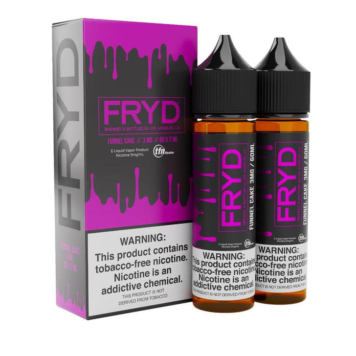 FRYD Funnel Cake Synthetic Nicotine 120ml E-Juice Wholesale | FRYD Wholesale