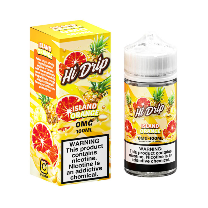 Hi-Drip Island Orange 100ml E-Juice Wholesale | Hi-Drip Wholesale