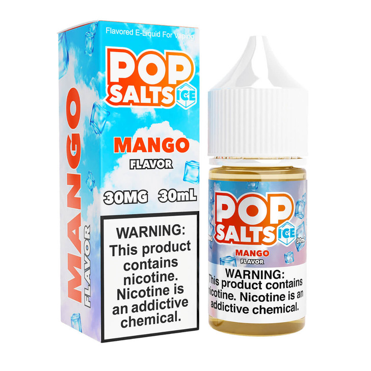 Pop Salts Ice Mango 30ml E-Juice Wholesale | Pop Salts Wholesale