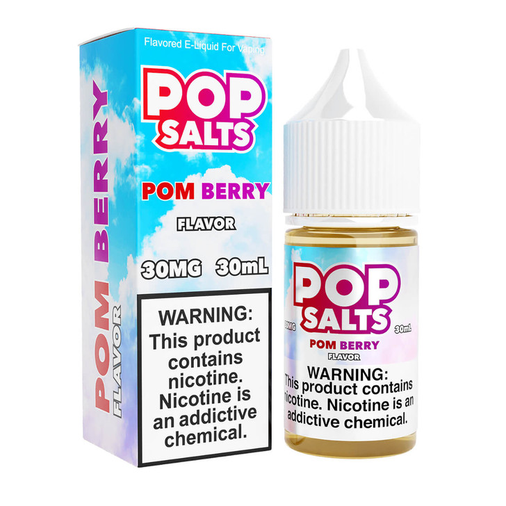 Pop Salts Pom Berry 30ml E-Juice Wholesale | Pop Salts Wholesale