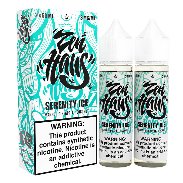 Zen Haus Serenity Ice 120ml E-Juice Wholesale | Zen Haus Wholesale