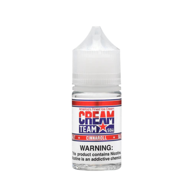 Cream Team Salt Cinnaroll 30ml E-Juice Wholesale | Cream Team Wholesale
