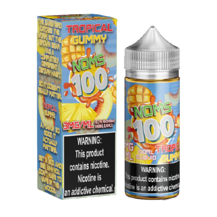 Noms 100 Tropical Gummy 100ml E-Juice Wholesale | NomEnon Wholesale
