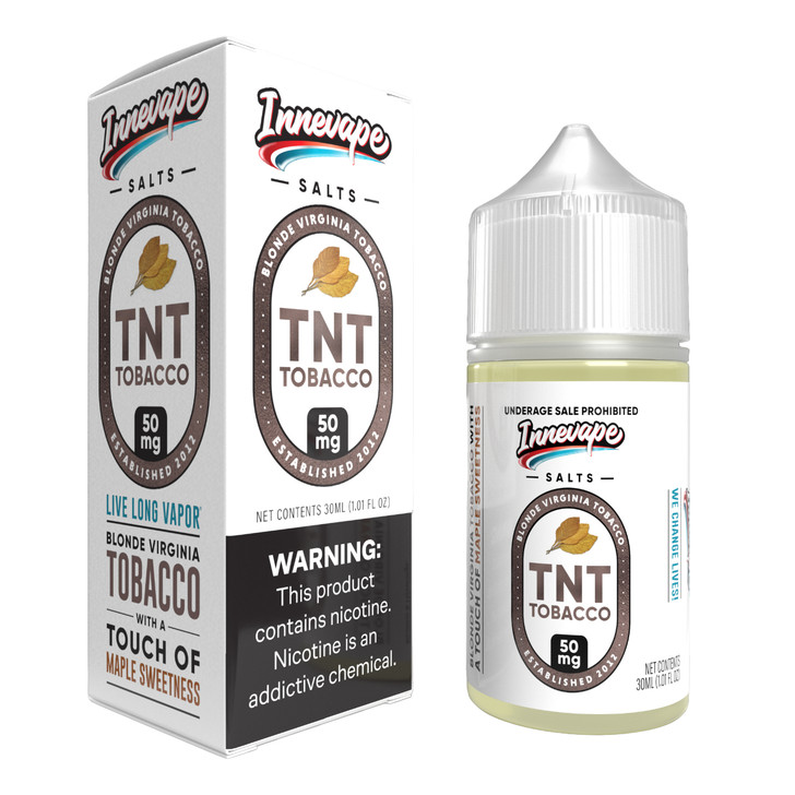 Innevape TNT Tobacco Salts 30ml E-Juice Wholesale | Innevape Wholesale