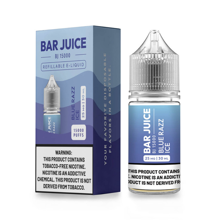 Bar Juice Blue Razz Ice Salts 30ml E-Juice Wholesale | Bar Juice Wholesale