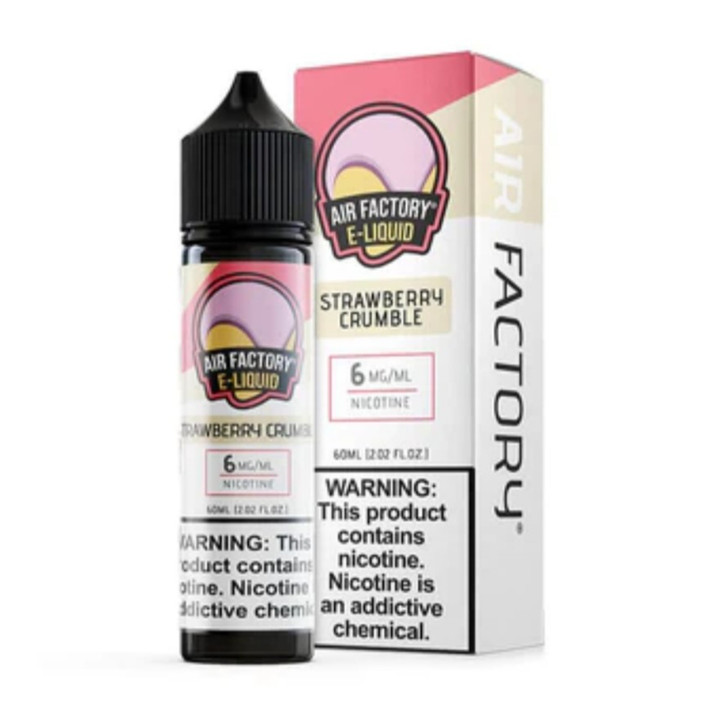 Air Factory Strawberry Crumble 60ml E-Juice Wholesale | Air Factory Wholesale