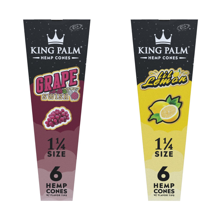 King Palm Hemp Cones - 6PK Wholesale | King Palm Wholesale