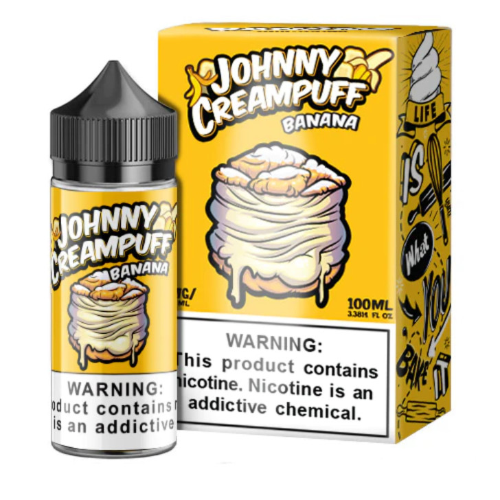 Johnny Creampuff Banana 100ml E-Juice Wholesale | Johnny Creampuff Wholesale