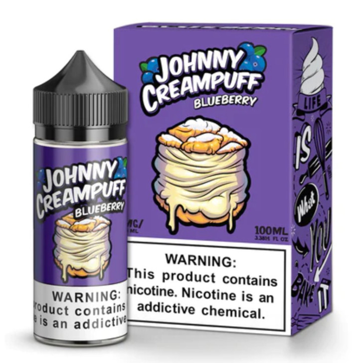 Johnny Creampuff Blueberry 100ml E-Juice Wholesale | Johnny Creampuff Wholesale