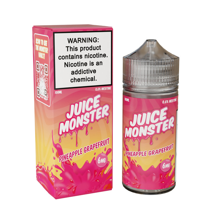 Juice Monster Pineapple Grapefruit 100ml E-Juice 6mg Wholesale| Juice Monster Wholesale