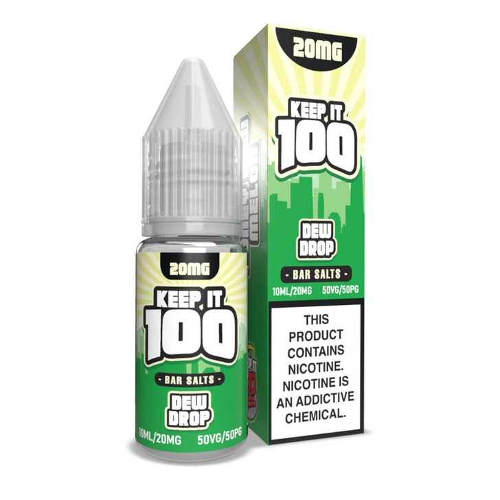 Keep it 100 Bar Salts Dew Drop 10ml E-Juice