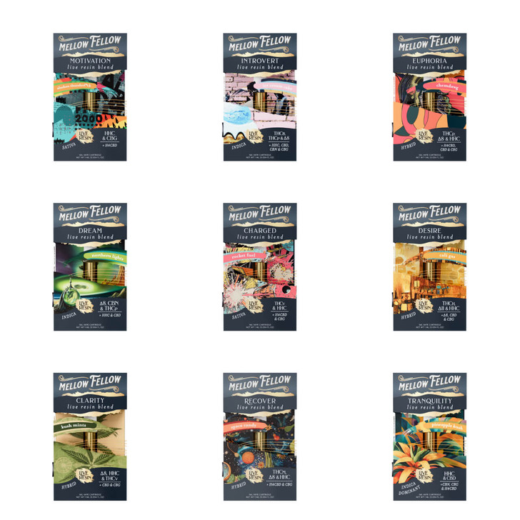 Mellow Fellow Live Resin Blend Cartridge 1ML