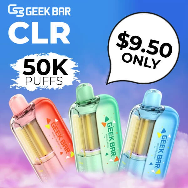 Geek Bar CLR 50K Puff Disposable