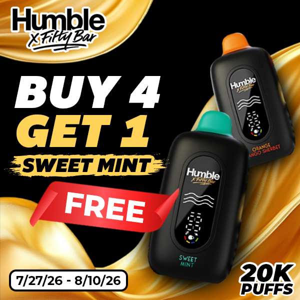 Buy 4 Get 1 FREE - Humble x Fifty Bar