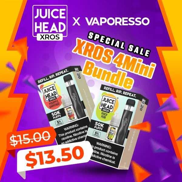 ON SALE - Juice Head X Vaporesso -XROS 4Mini- Bundle