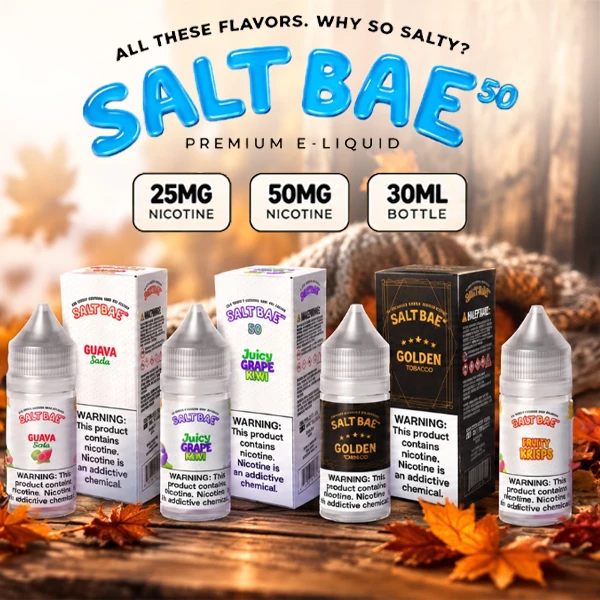 Salt Bae 50 30ml E-Juice - 25MG | 50MG