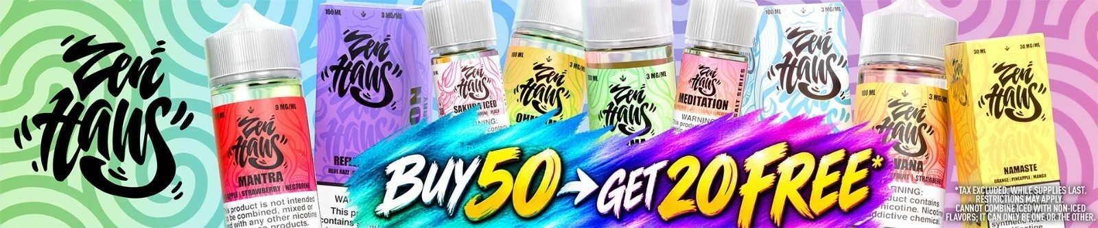 Zen Haus - Buy 50 Get 20 Free