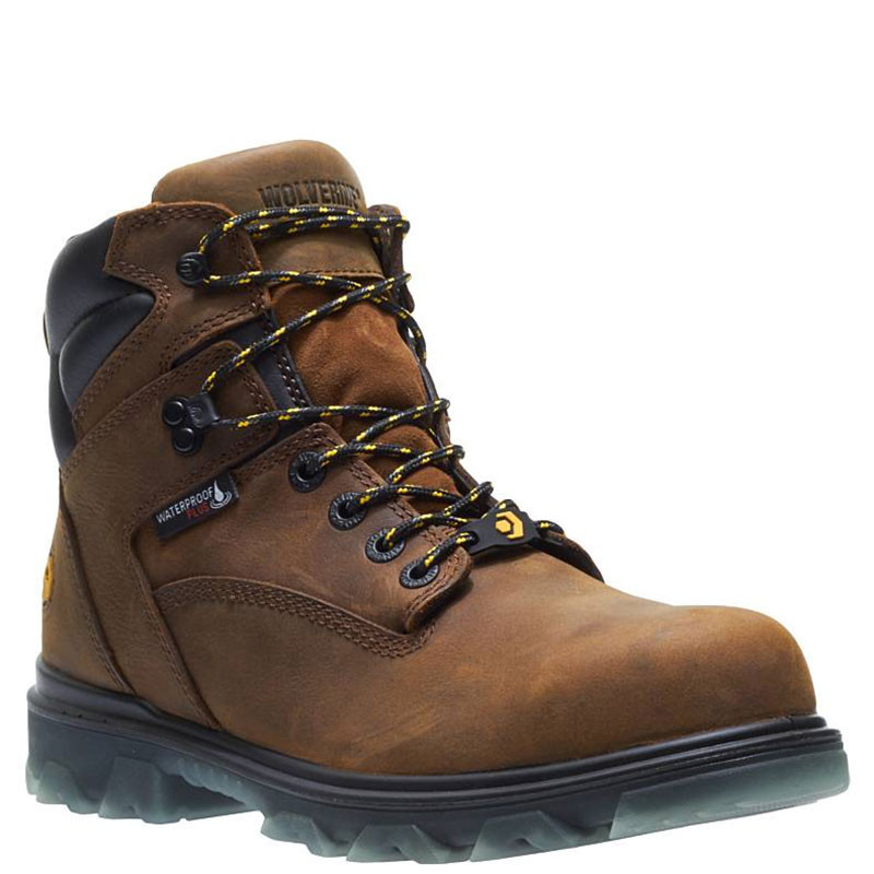 Wolverine Men's W04707 Casual Work Boots - Steel Toe, Slip-Resistant, Wellington Pull-On, Comfort Footbed - View #9