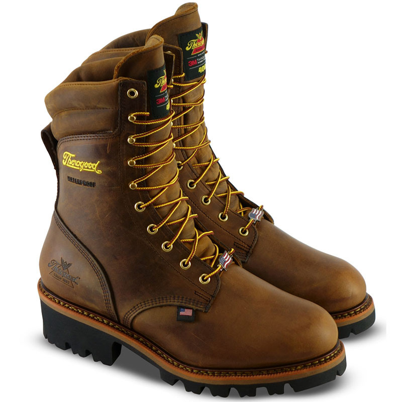 Thorogood 804-3554 USA LOGGER SERIES 400g Insulated Steel Toe