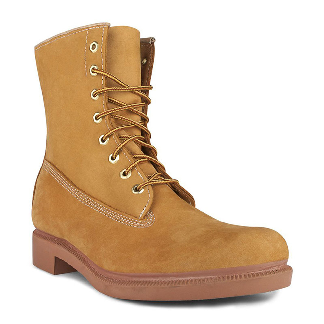 wheat color work boots