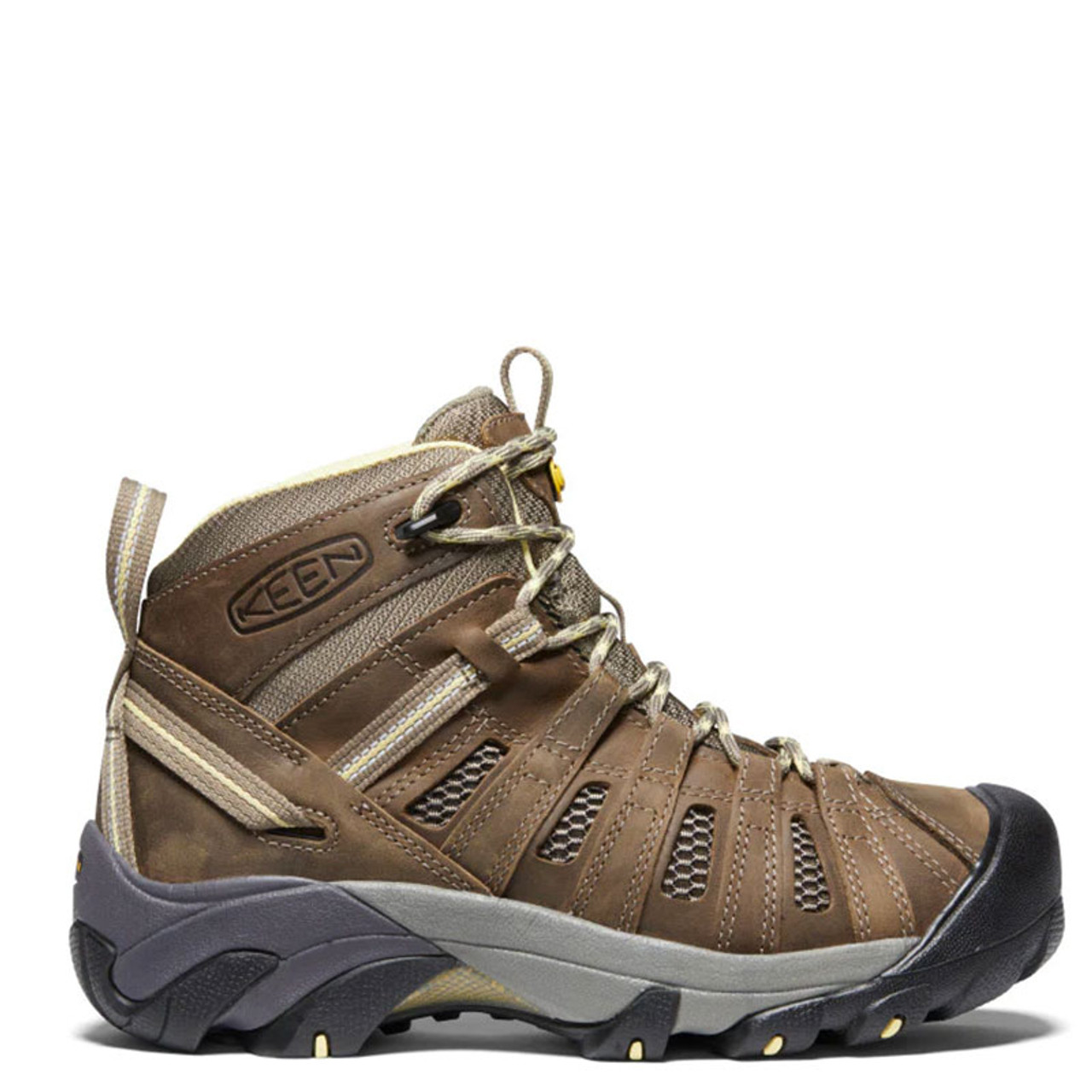 Keen 1010138 Voyageur Women's Mid Hiking Boots Brindle Custard