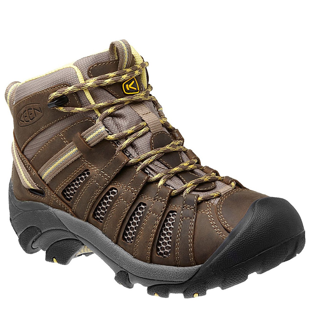 Keen Voyageur Women's Mid Hiking Boots Brindle Custard - Family ...