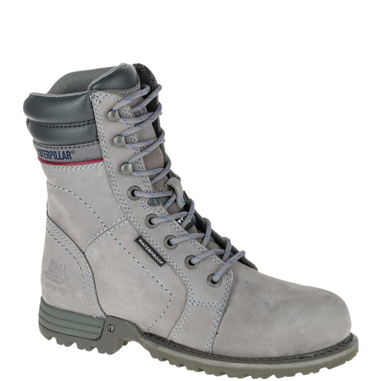 womens grey work boots