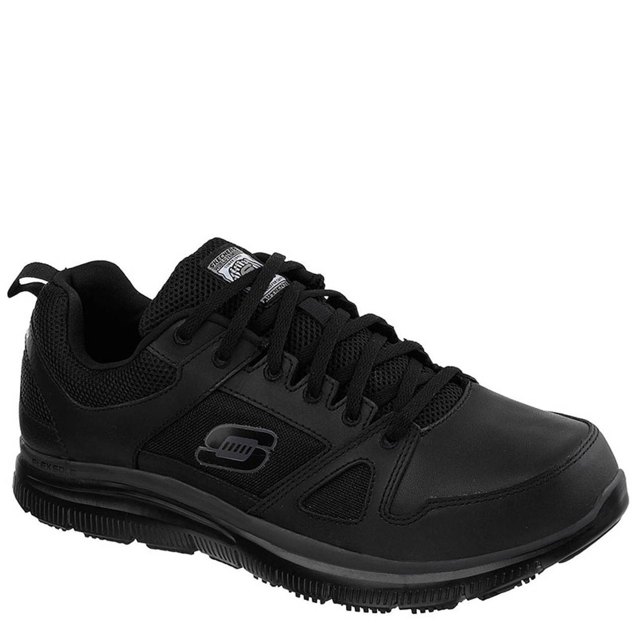 slip resistant skechers work shoes