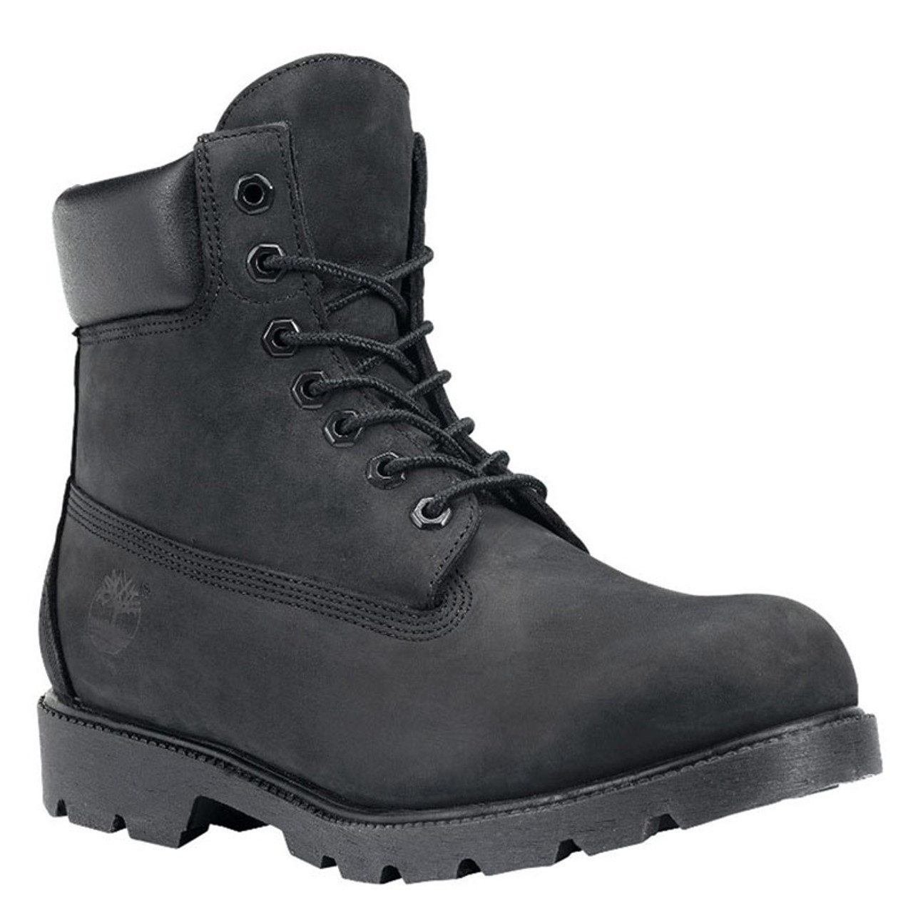 all black tims boots