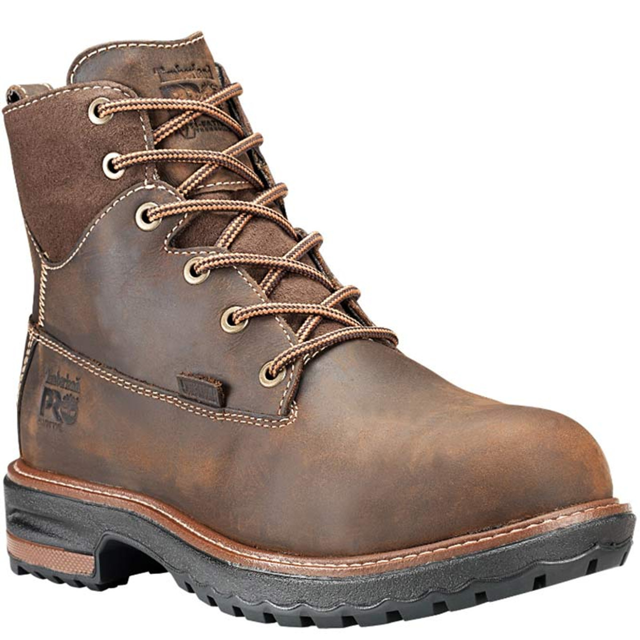 leather work boots womens