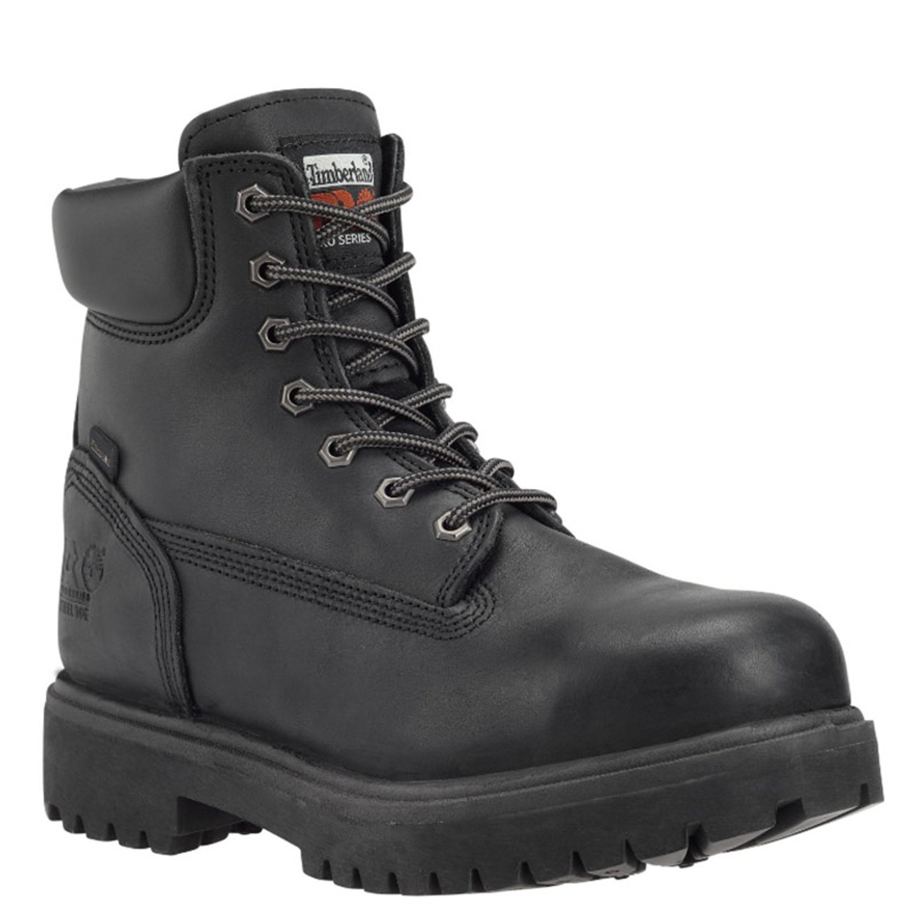 metriek Diakritisch Pak om te zetten Timberland PRO 26038 DIRECT ATTACH 6" STEEL TOE Black Work Boots - Family  Footwear Center
