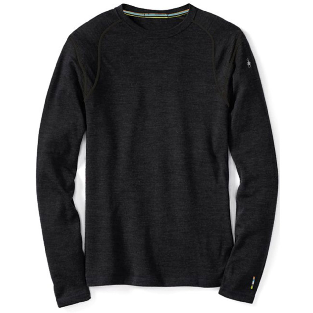 Smartwool Men's Gray Merino 250 Base Layer Long Sleeve Crew Top