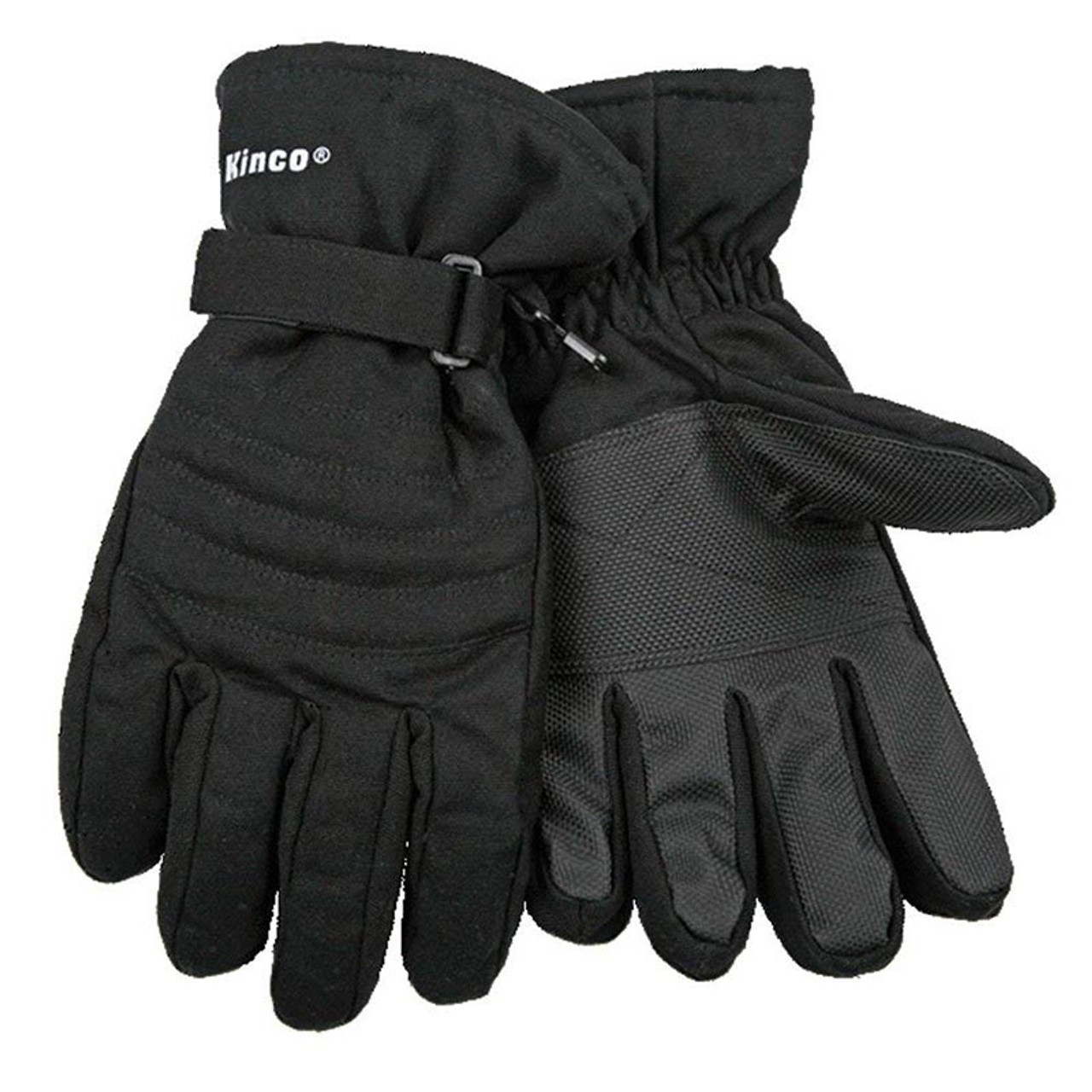 Kinco Duck Ski Gloves - Black - Small