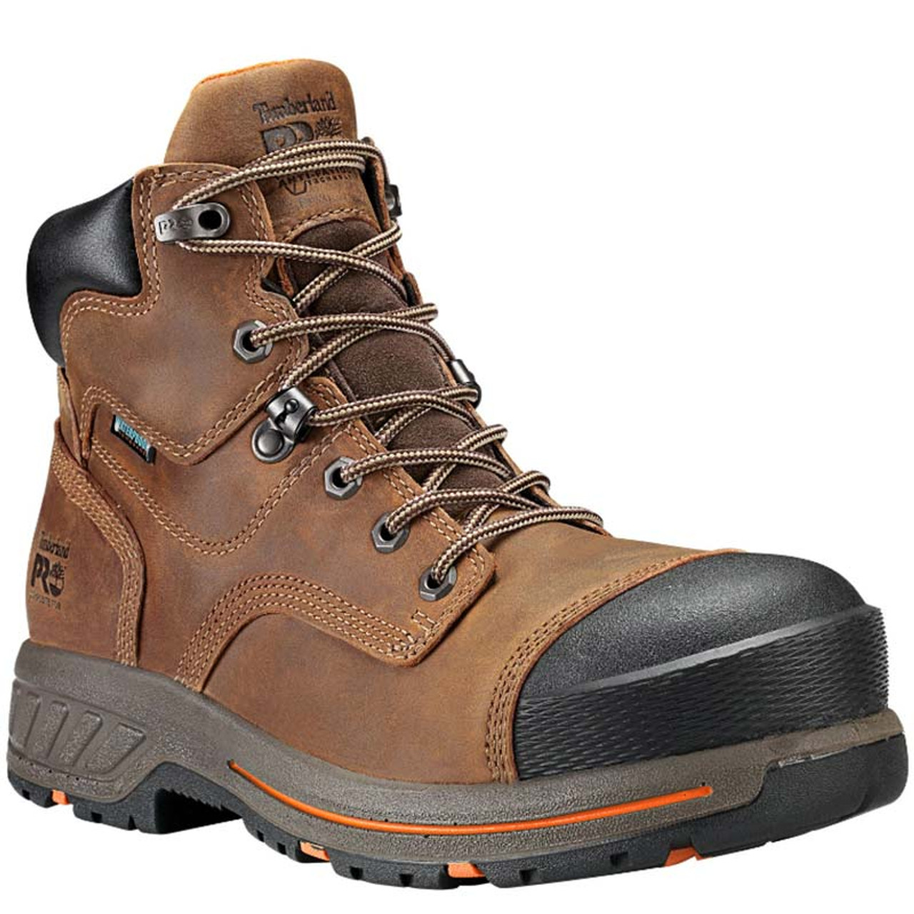 diehard men's suretrack 6leather soft toe work boot