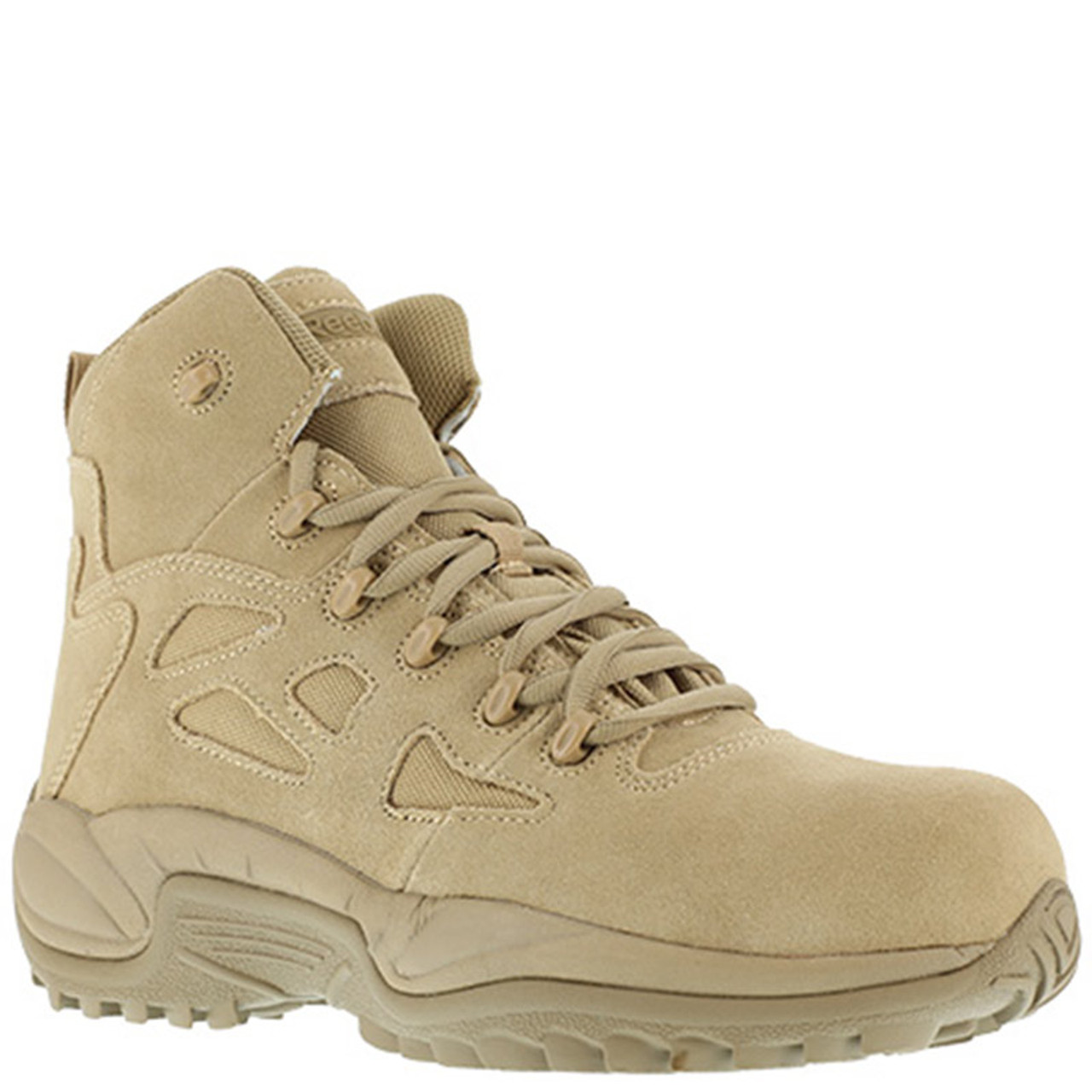 tan composite toe boots