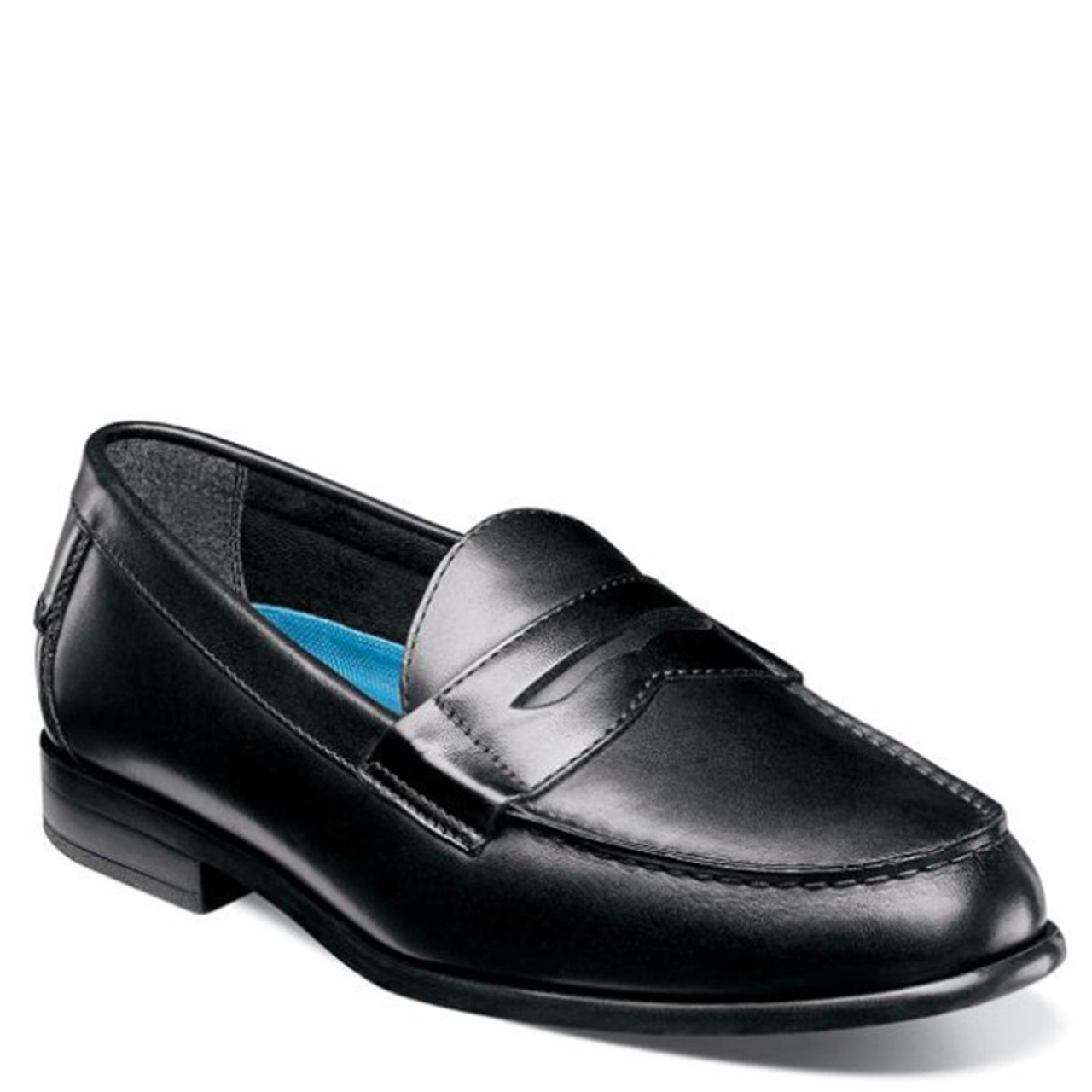 nunn bush black dress shoes