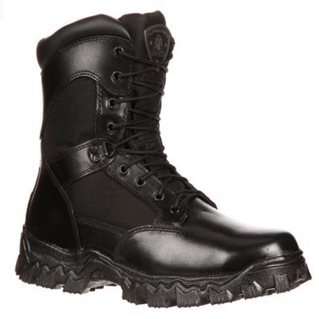 tactical boots with zipper