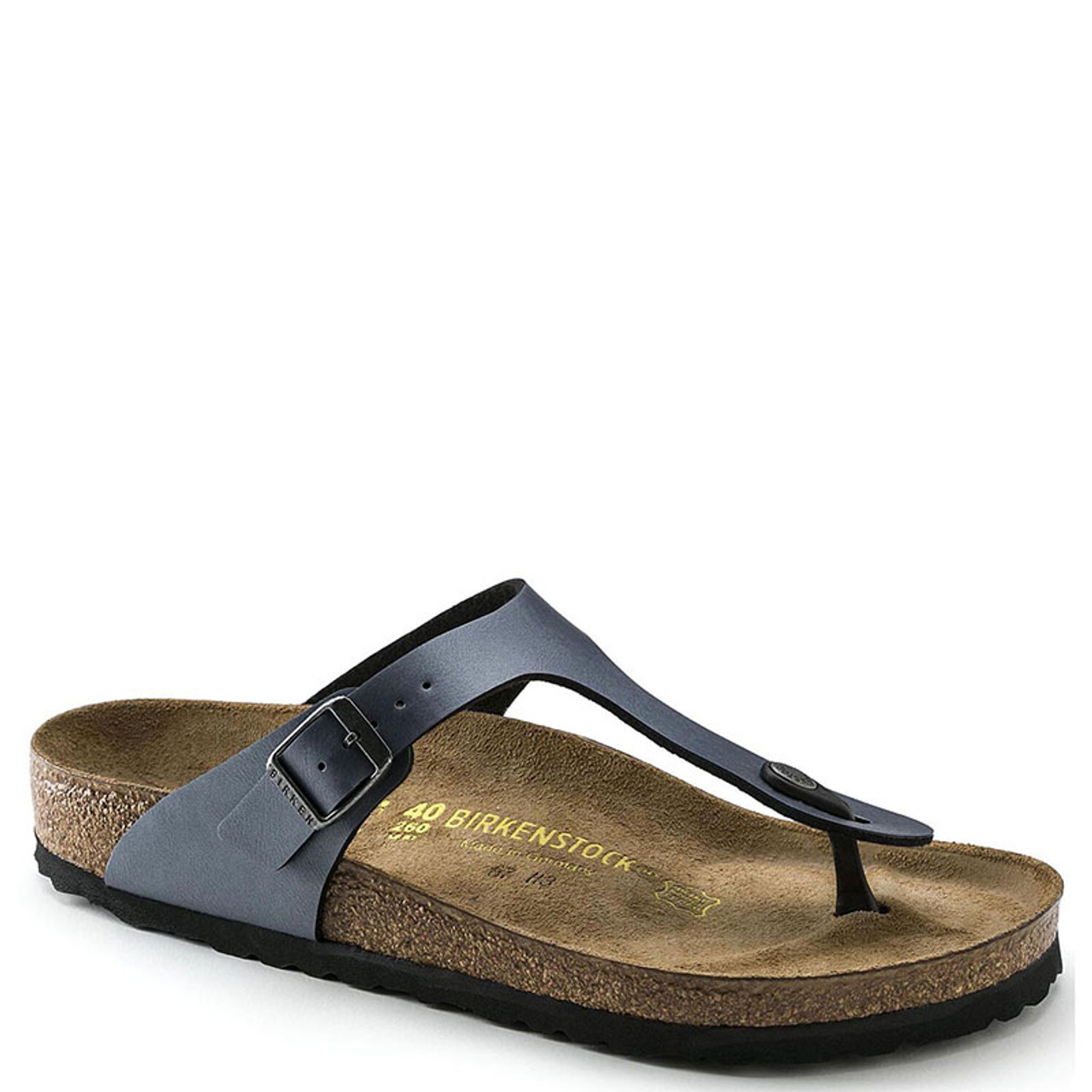 birkenstock gizeh ice pearl onyx