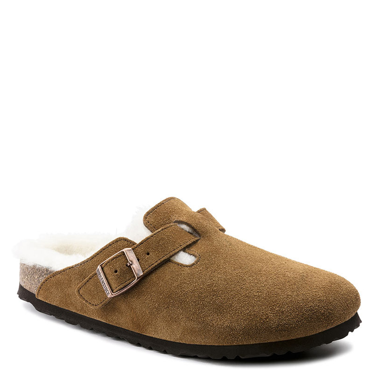 birkenstock fleece lined clogs