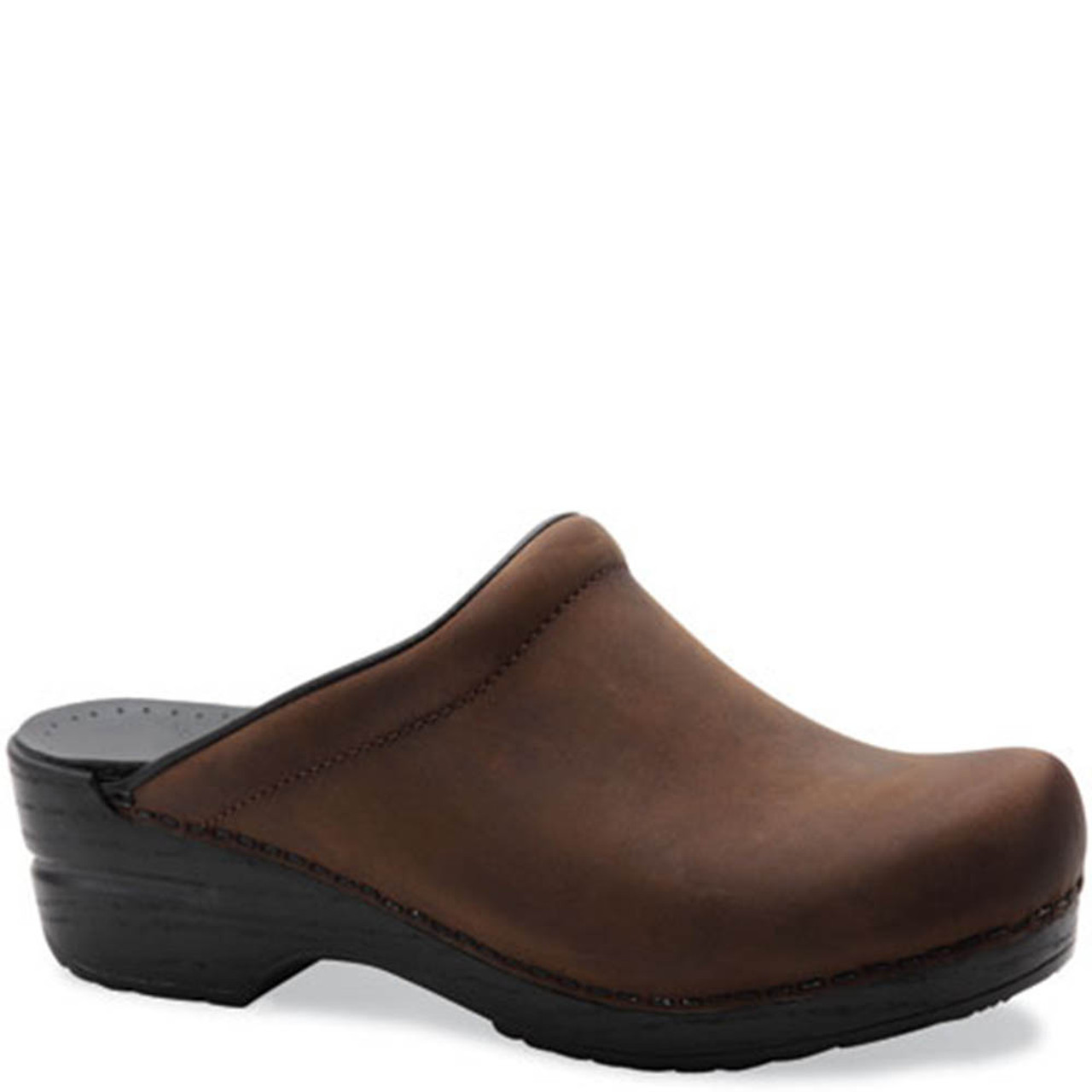 Dansko Shoes Sonja Clog Brown Oiled