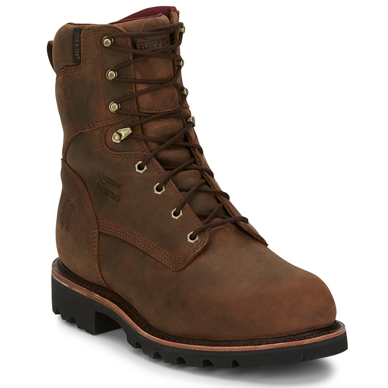 Square toe shop chippewa boots