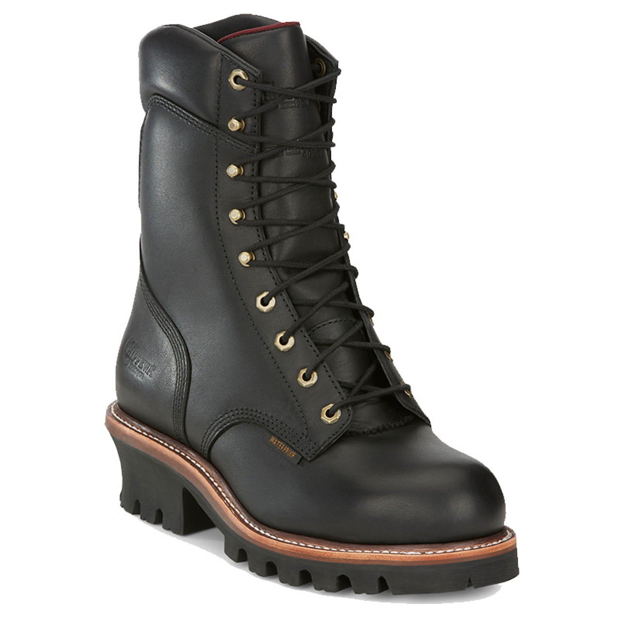 Chippewa 59410 SUPER DNA Steel Toe 400g Insulated Black Logger