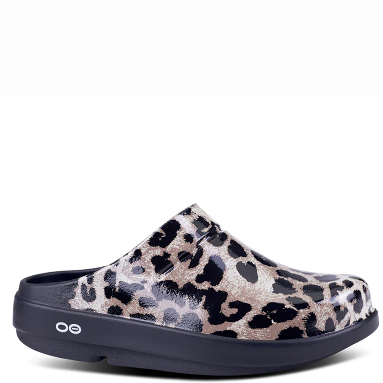 OOFOS Cheetah/Leopard Print Limited Edition OOlala Sandals