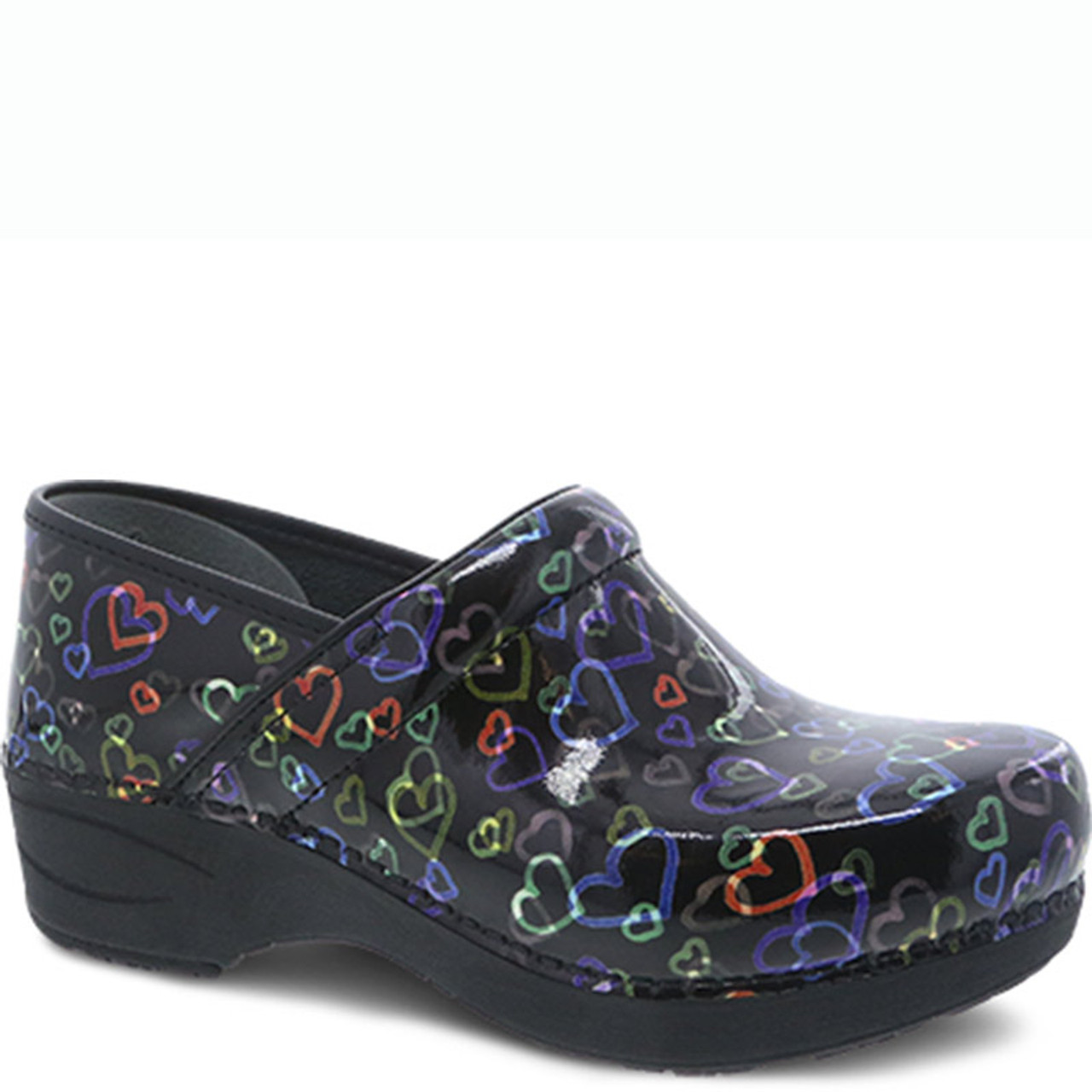 Dansko XP 2.0 FLOATING HEARTS PATENT Clogs