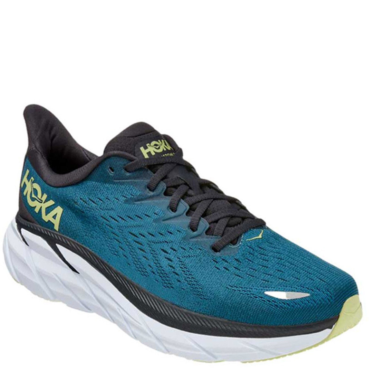 Hoka Clifton 8 Road Running Shoes - Men's, 12 US, D, — Mens Shoe Size: 12  US, Gender: Male, Age Group: Adults, Mens Shoe Width: D, Color:  Butterfly/Summer Song — 1119393-BSSNG-12D