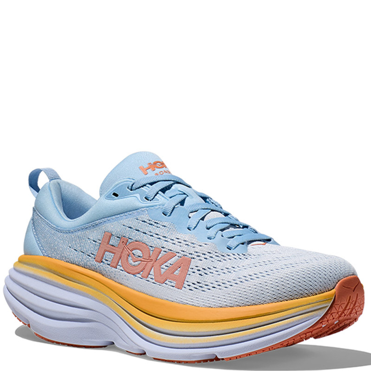 Hoka 1127952 BONDI 8 Road Running Shoes Summer Song Country Air